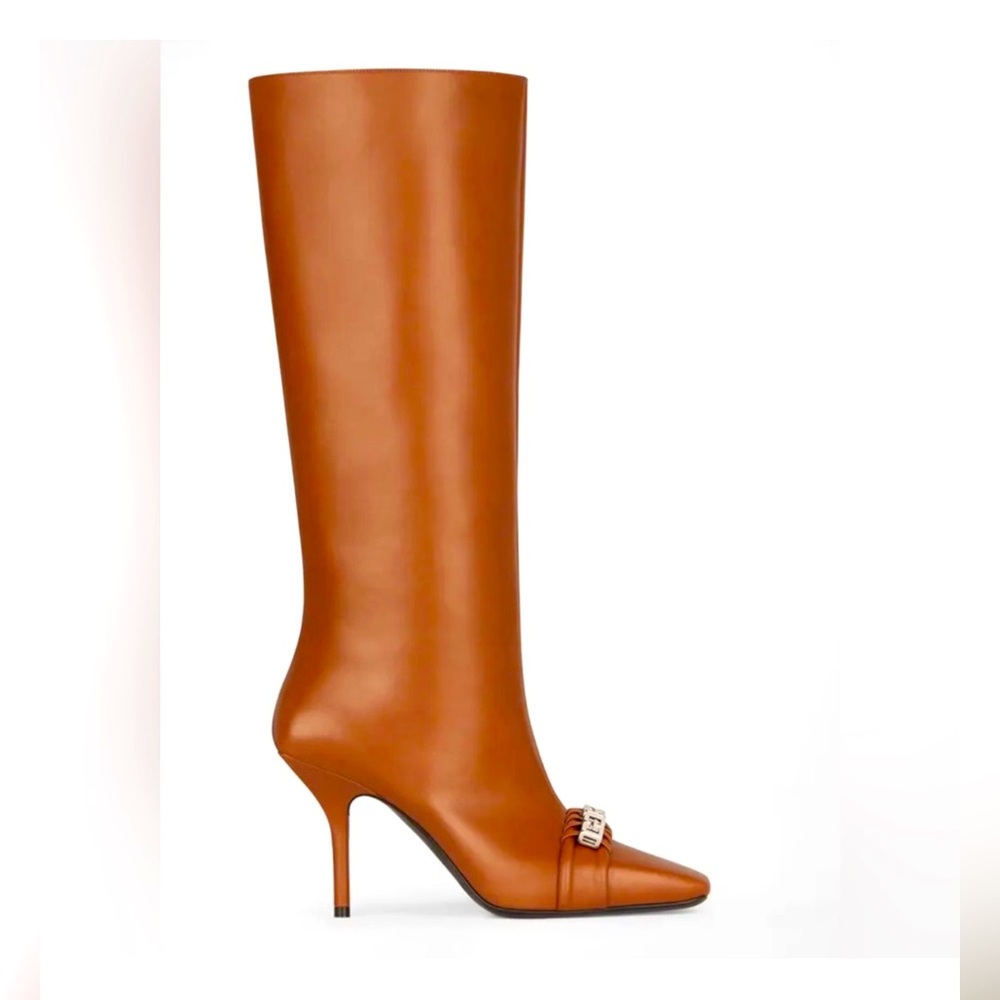 Givenchy square logo boots